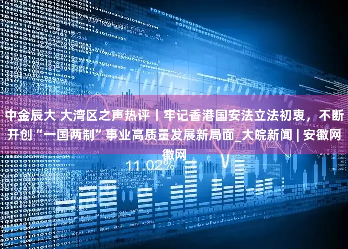 中金辰大 大湾区之声热评丨牢记香港国安法立法初衷，不断开创“一国两制”事业高质量发展新局面_大皖新闻 | 安徽网