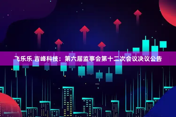 飞乐乐 吉峰科技：第六届监事会第十二次会议决议公告