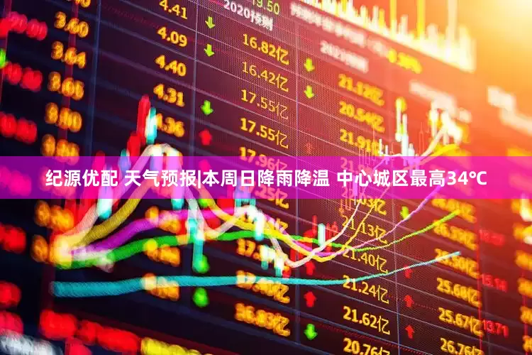 纪源优配 天气预报|本周日降雨降温 中心城区最高34℃